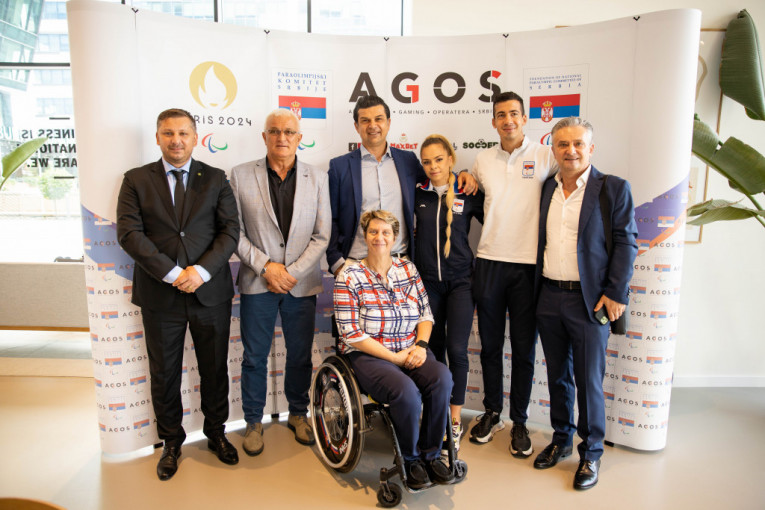 Udruženje priređivača igara na sreću AGOS daje podršku srpskom paraolimpijskom sportu  za Paraolimpijske igre u Parizu 2024.