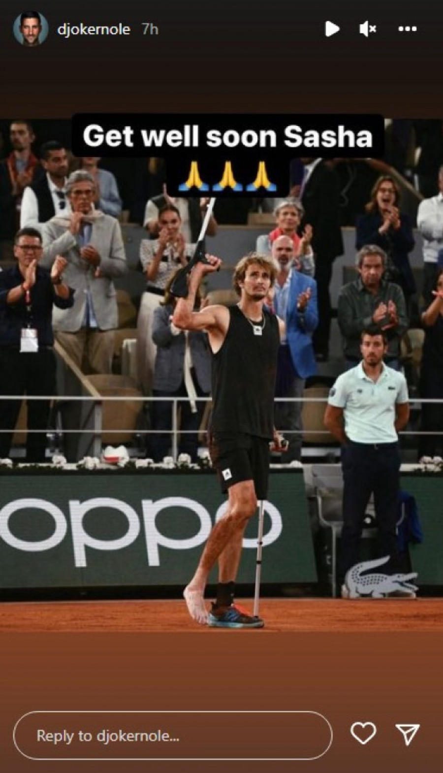 Novak je veliki i kad siđe s trona! Poruka Zverevu u tri reči govori sve o Đokoviću