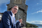 Vučić posetio jedan od najznačajnijih pravoslavnih hramova na Balkanu: "Mesto na kojem je nastalo ćirilično pismo" (VIDEO)