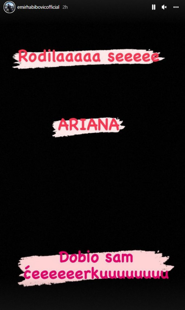 Tamara Selimović i Emir Habibović postali roditelji! Pevačica se jutros rano porodila, a bebi su dali ime puno simbolike