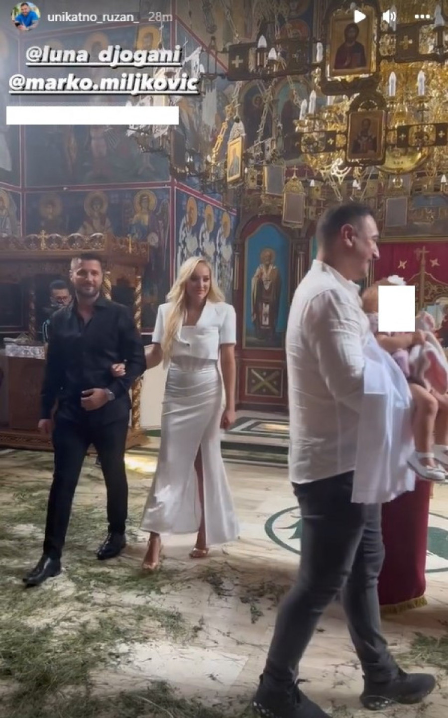 Luna i Marko krstili ćerku! Slavlje samo što nije: Ovo je veliki dan za nas! (FOTO)