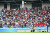 Srbi su se osećali kao da igraju kod kuće! Slovenci nezadovoljni zbog navijača Srbije u Ljubljani!