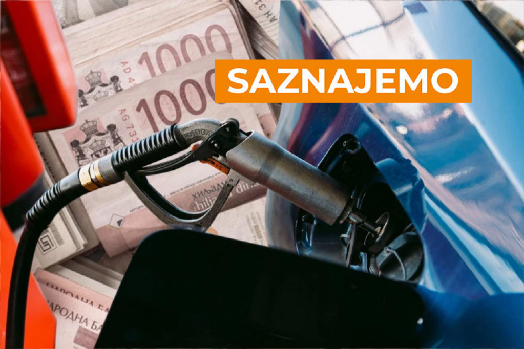 Poznate nove cene goriva na srpskim pumpama