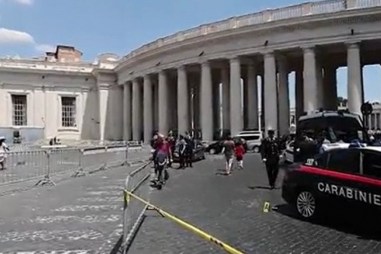 Panika u Vatikanu: Albanac probio blokadu, pucnjava, a onda je usledila filmska potera (FOTO)