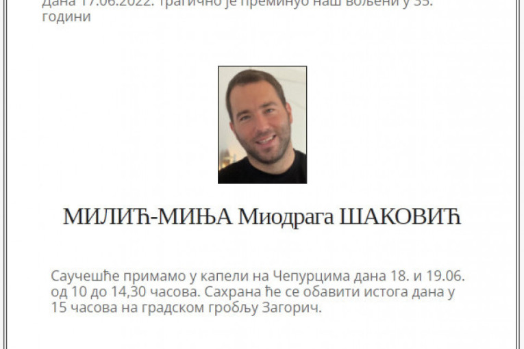 Braći Šaković presuđeno na identičan način: Ubica sa kačketom i torbicom zapucao u punom restoranu! "Opustili" se neposredno pre ubistva