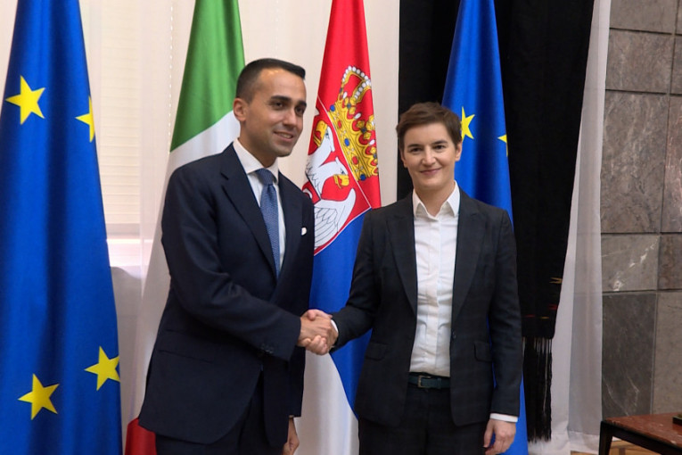 Brnabić i Di Mađo o potencijalnim novim investicijama : Italija kontinuirano i snažno pruža podršku Srbiji (FOTO)