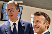 Prijateljski susret: Vučić se sastao sa Makronom u Briselu