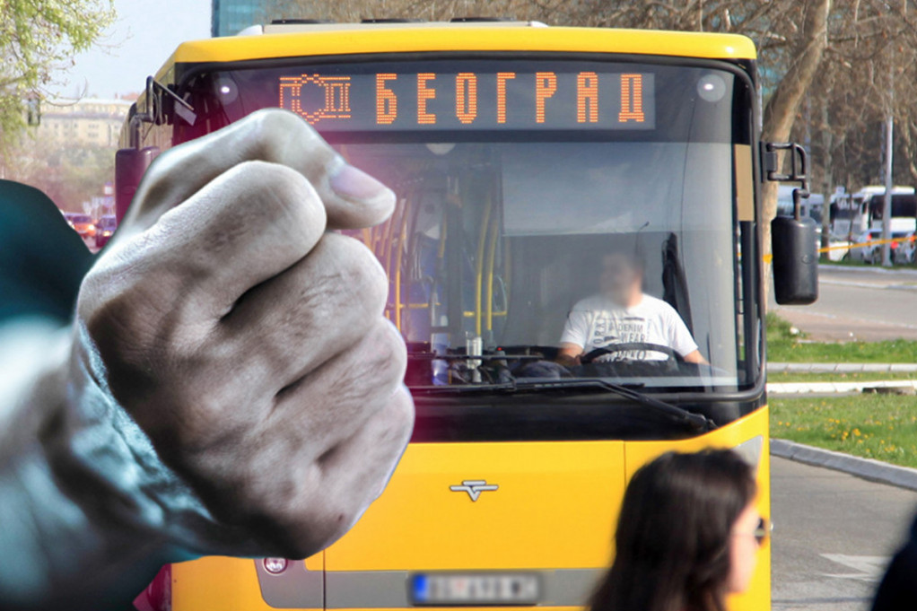 Napad na vozača autobusa u Beogradu! Pobesneli putnik nasrnuo na njega
