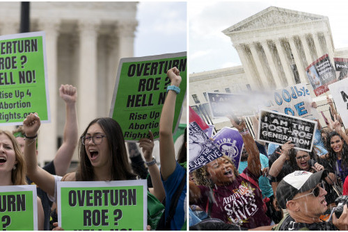 Protesti ispred Vrhovnog suda SAD: Tenzije između  protivnika i pristalica zabrane abortusa (VIDEO)