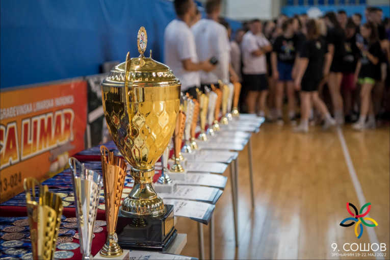 24SEDAM ZRENJANIN Završena 9. Sportska olimpijada školske omladine Vojvodine - najuspešniji Srednjobanatski okrug