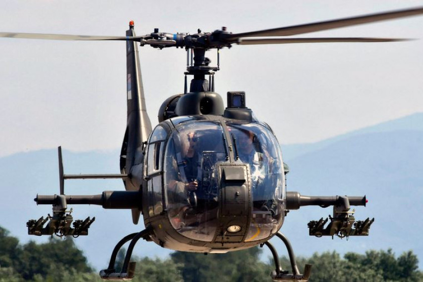 24SEDAM KRALJEVO Na „moravi“ obuka na helikopterima „Mi- 35“ i „gama“