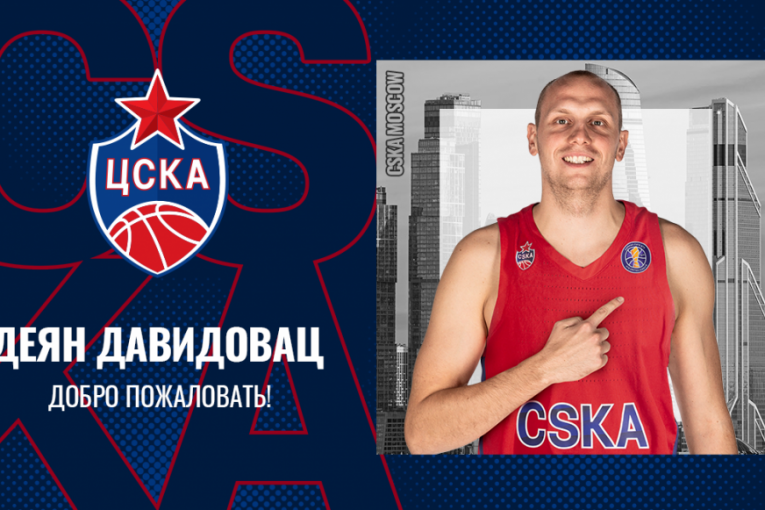 Davidovac prvi put kao igrač CSKA: Čast mi je da nastavim srpsku tradiciju u Moskvi!