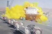 Pojavio se dim žute boje, a onda su svi poćeli da beže: U Jordanu procurela cisterna sa otrovnim gasom! (FOTO/VIDEO)