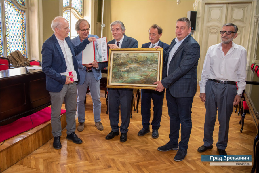 24SEDAM ZRENJANIN Nagrada Fonda “Todor Manojlović” za moderni umetnički senzibilitet dodeljena Slavku Gordiću