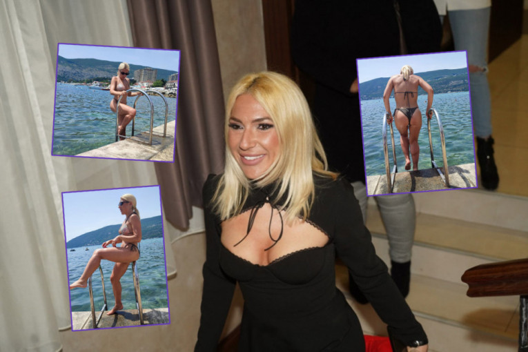 Skinula se Jovana Jeremić u kupaći: Voditeljku smo uhvatili u nezgodnim pozama! (FOTO)