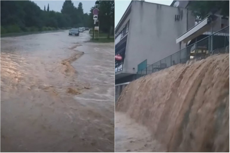 Oluja protutnjala kroz Češku: Voz se zabio u stenu, grad uništio mnoge automobile i krovove (VIDEO)