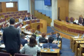 "Nemoj da se dignem da mu nos slomim": Haos u Skupštini Crne Gore - Ivanović poludeo zbog Milačića (VIDEO)