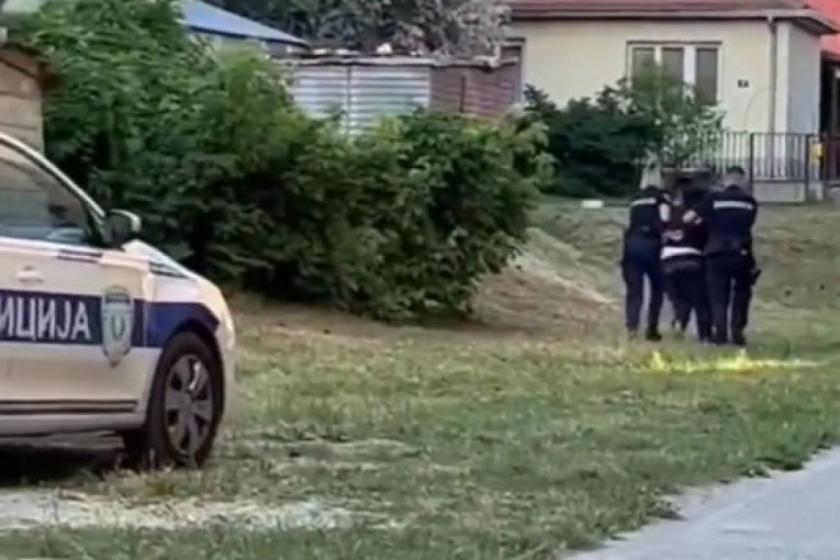 Uznemirujuće scene iz Smederevske Palanke: Žena izbola komšiju, policija je nekako savladala (VIDEO)