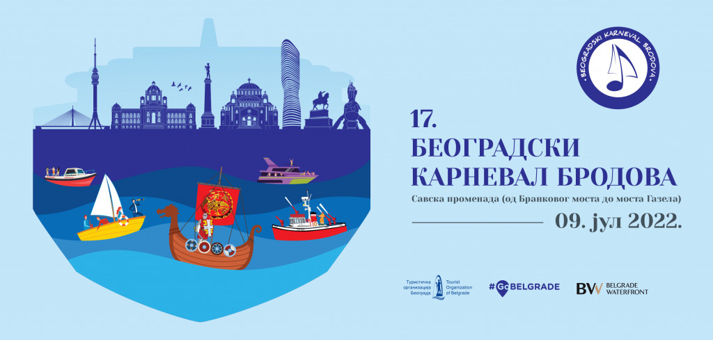 "Budi kao reka": Sutra se održava 17. Beogradski karneval brodova