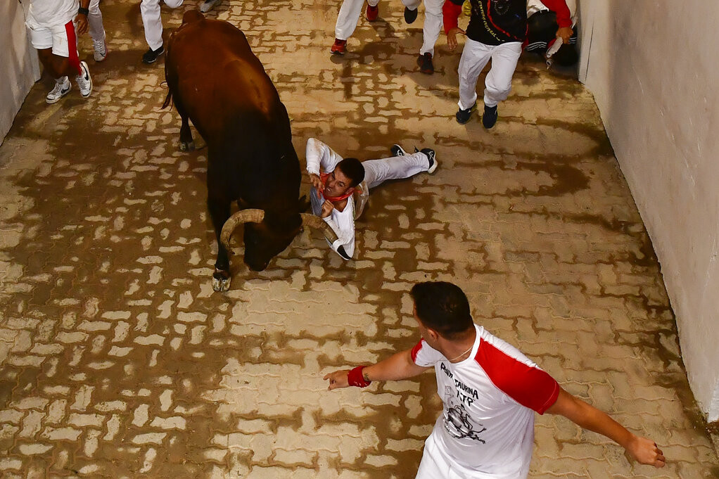 Haos u Španiji - borili se sa bikovima na festivalu, pa završili u bolnici: Najmanje sedmoro ljudi hospitalizovano!