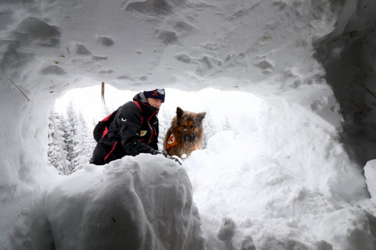 Pas pronašao zatrpanog skijaša: Muškarac sat vremena proveo pod snegom! Da se nije pojavio Tango, ne bi preživeo (VIDEO)