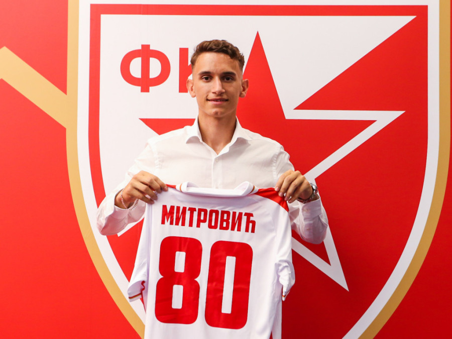 Mitrović konačno Zvezdin: Ovo mi je ispunjenje sna, došao sam u najveći klub u Evropi