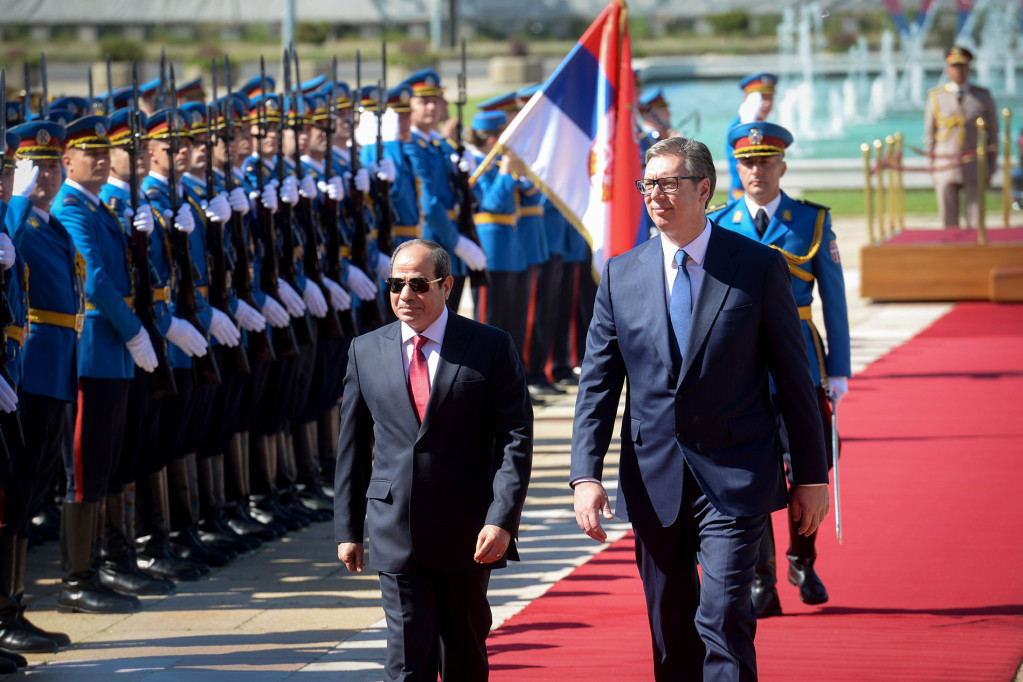 Vučić se sastao sa egipatskim predsednikom: "Osetili smo istinsko prijateljstvo prema Srbiji, nadamo se da ste i vi naše" (FOTO/VIDEO)