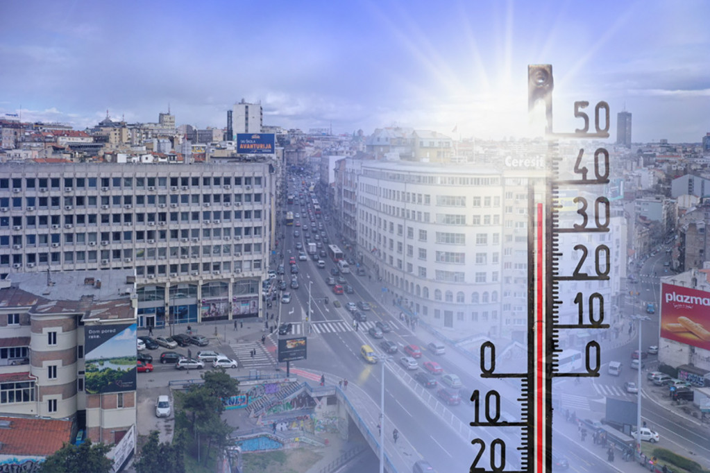 Tropski talas u Beogradu ne jenjava: Da li će danas biti oboren rekord iz 2007, kada je zabeleženo 43,6 stepeni celzijusa?
