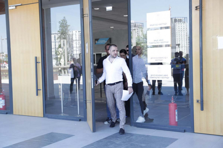 Zoran Marjanović izlazi iz suda nakon presude