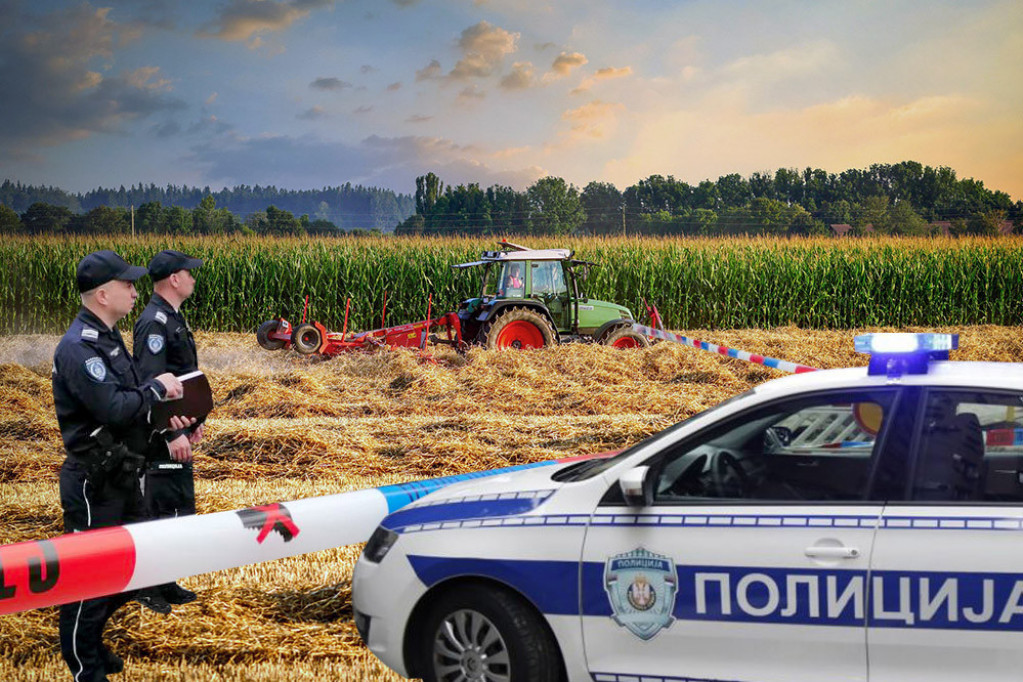 Užas u Grockoj: Telo čoveka nađeno u traktoru na njivi!