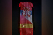 Kula Beograd u bojama zastave Srbije i Španije! Simbol prijateljstva dve zemlje