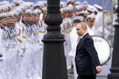Putin obeležio Dan mornarice i najavio: Isporuka sistema "Cirkon" počeće narednih meseci