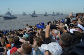Spektakl na Mediteranu: Dosad neviđene scene sa parade ruske mornarice (VIDEO)