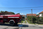 Vatra progutala kuću u Vranju: Vatrogasci zatekli telo žene