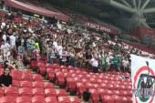 Srpski problemi pomirili posvađane navijače: Orilo se "Kosovo-Srbija" na ruskom stadionu (VIDEO)