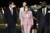 Pelosi se oglasila posle kontroverzne posete, Tajvan podigao lovce zbog kineskih aviona
