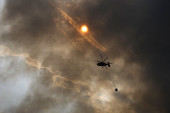 Preševo proglasilo vanredno stanje: Vatra bukti satima, dim se nadvija nad auto-putem! Vlada Srbije poslala helikopter (VIDEO)