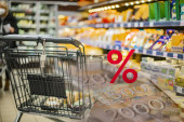Inflacija na silaznoj putanji, ali i dalje problematične cene hrane i energije