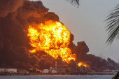 Ogromna havarija na Kubi: Zapalio se i treći rezervoar sa naftom, vatra se širi "kao olimpijski plamen" (VIDEO)
