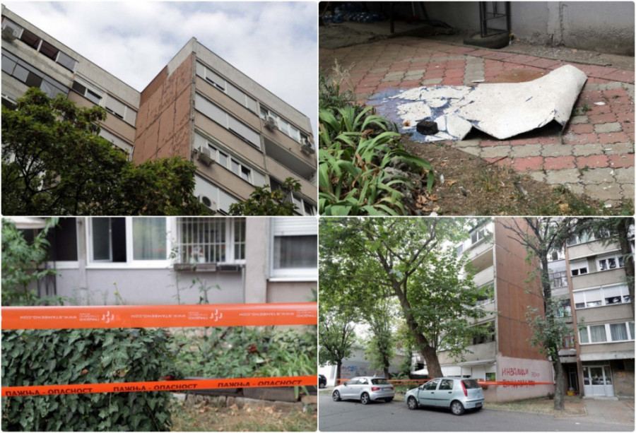 Strava i užas na Novom Beogradu! Soliter u Bloku 62 počeo da tone: Drži ga samo drvena greda, a stanari ogorčeni! (FOTO)