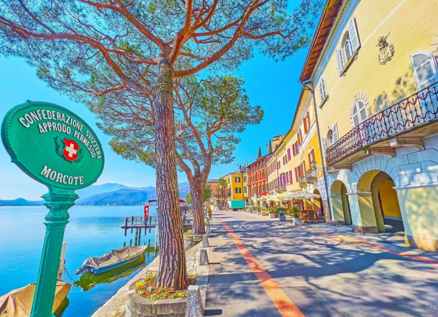 Ovaj grad je smešten u podnožju švajcarskih Alpa i s pogledom na nestvarno jezero