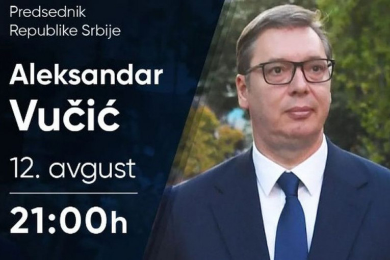 Vučić večeras odgovara na važna pitanja: Predsednik gostuje u emisiji "Prva tema" (FOTO)
