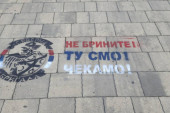 U Severnoj Mitrovici osvanuli grafiti s potpisom "Severna brigada"