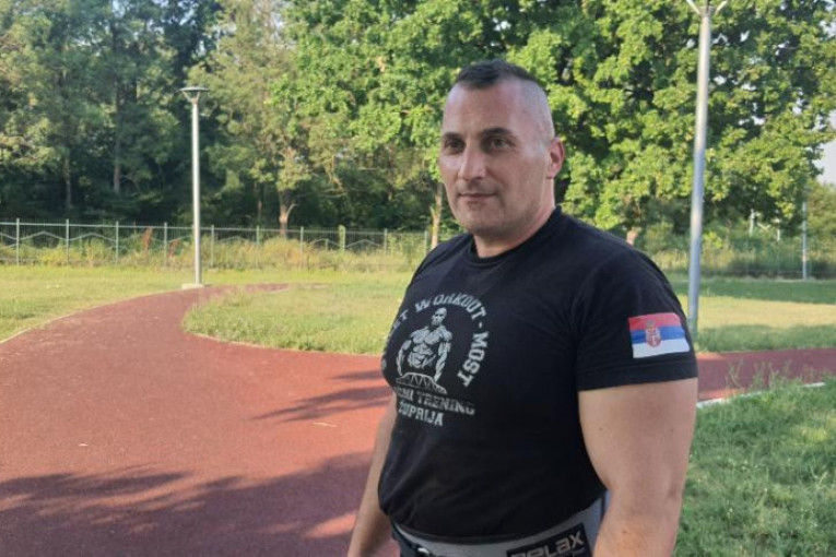 Dejan (42) iz Ćuprije je srpski Strongmen: Trenira non-stop, dnevno pojede kilo i po mesa, a njegova snaga ostavlja bez daha (FOTO/VIDEO)