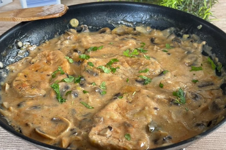 Recept dana: Svinjski file sa pečurkama - recept nikad jednostavniji, a jelo nikad ukusnije (VIDEO)