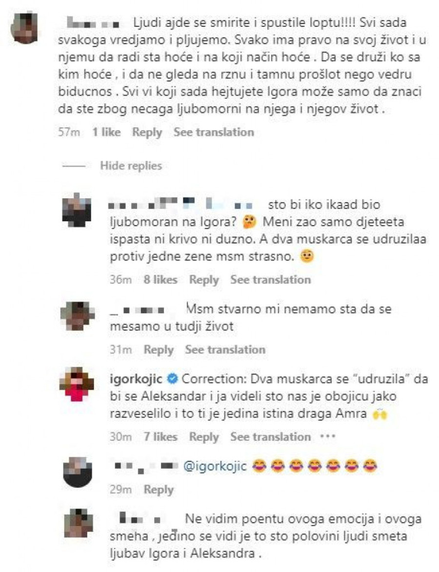 Igora Kojića napali jer se udružio sa Severininim bivšim, on se sada vadi na pevačicinog sina (FOTO)