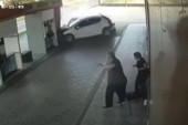 Udes na benzijskoj pumpi u Prnjavoru: "Scena je bila kao iz filma" (VIDEO)