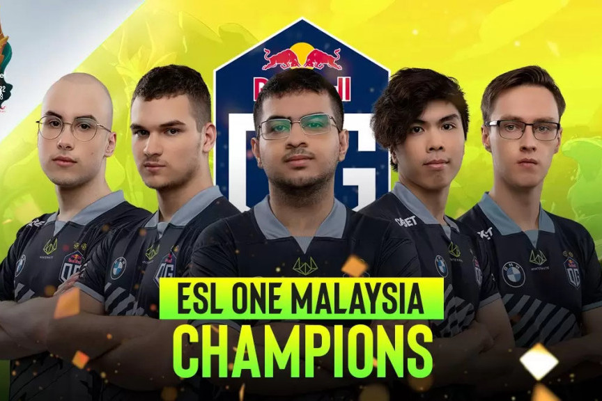 OG nastavio da iznenađuje, sada rasturio Aster u finalu ESL One Dota 2 Malaysia 2022!