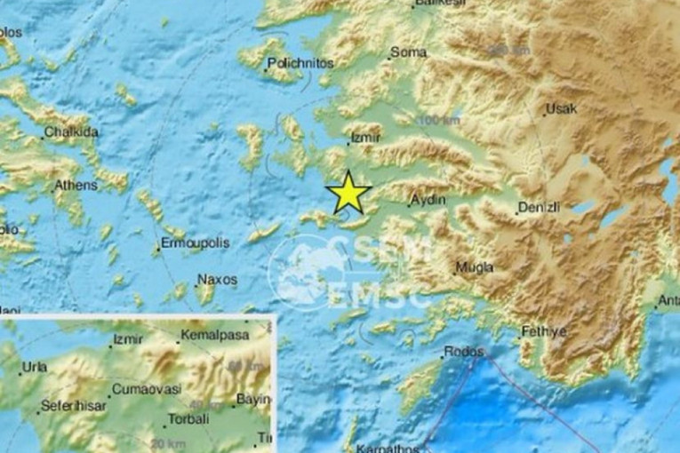 Snažan zemljotres pogodio popularno letovalište u Turskoj: Treslo se tlo na 5,1 stepen po Rihteru u Kušadasiju!