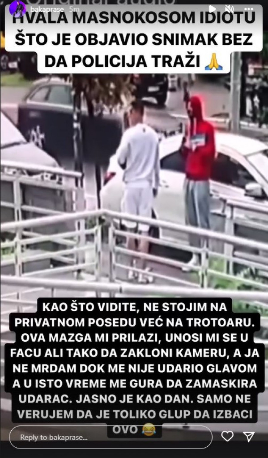 Željko Mitrović objavio snimak da Baka Prase upada na njegov posed, jutjuber mu odmah uzvratio: Umešano i obezbeđenje! (FOTO/VIDEO)